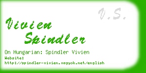 vivien spindler business card